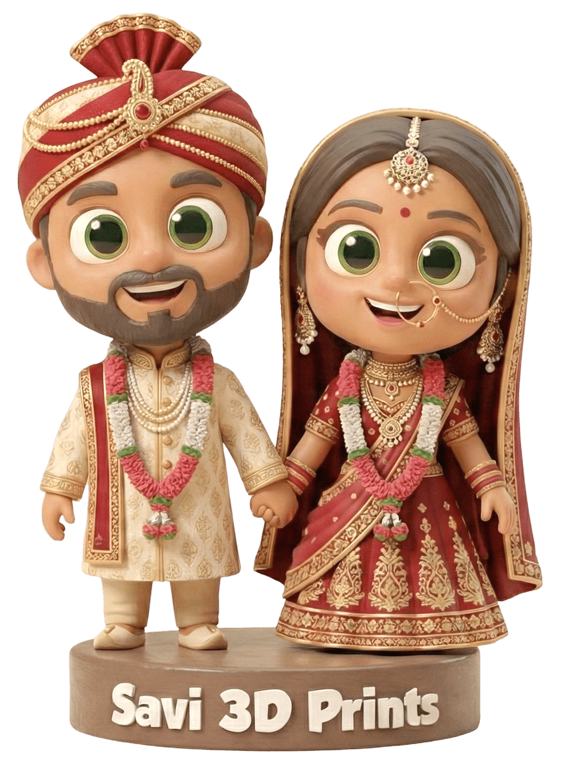 Custom Wedding Bobblehead